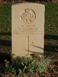 Salonika (Lembet Road) Military Cemetery - Donaldson, W